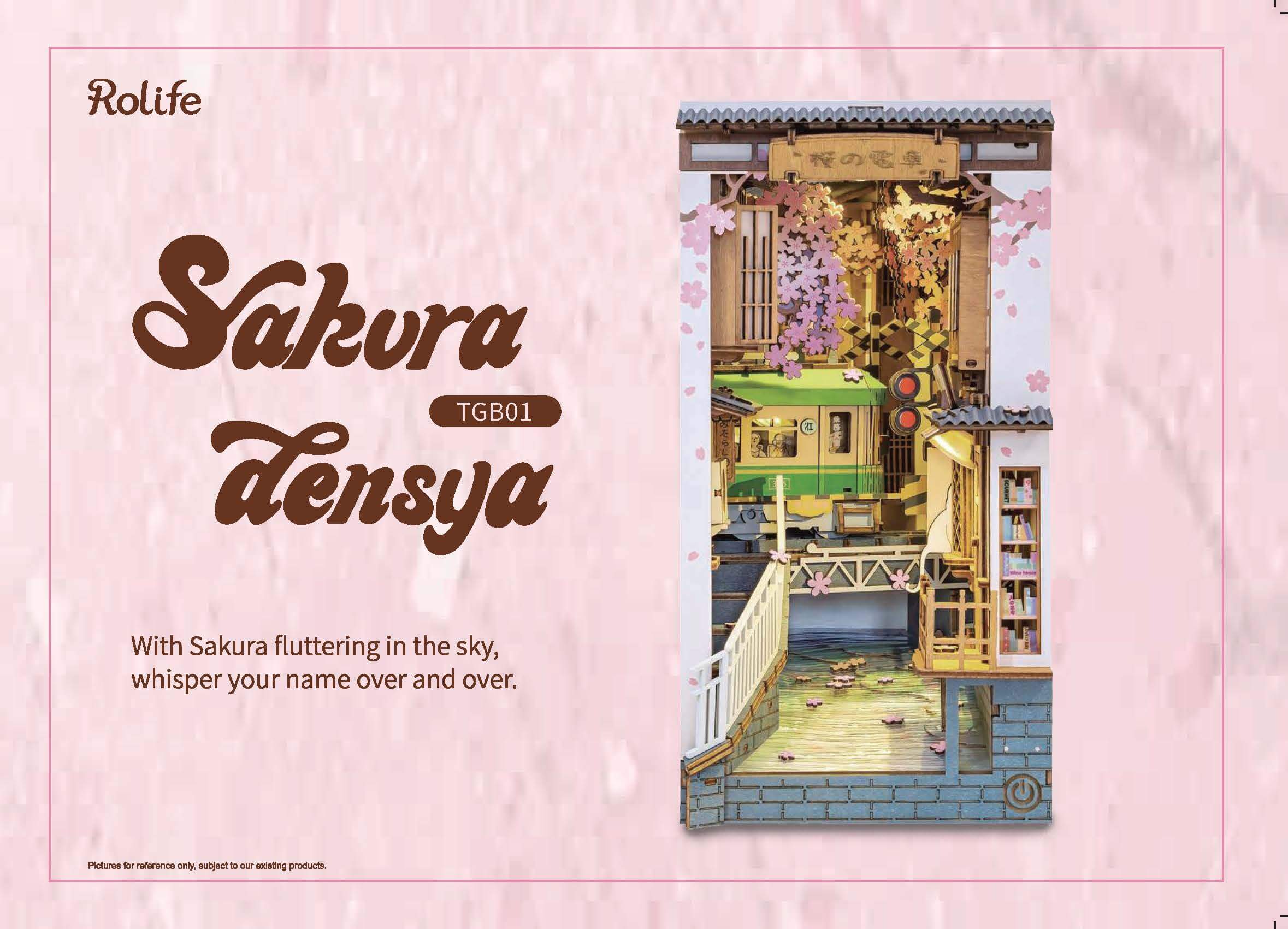 Sakura Densya | Diorama | Rolife