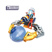 Mega Cyborg 5 Water Blaster Transformer | Hydraulic STEM Toy Educational Kit Age 10+