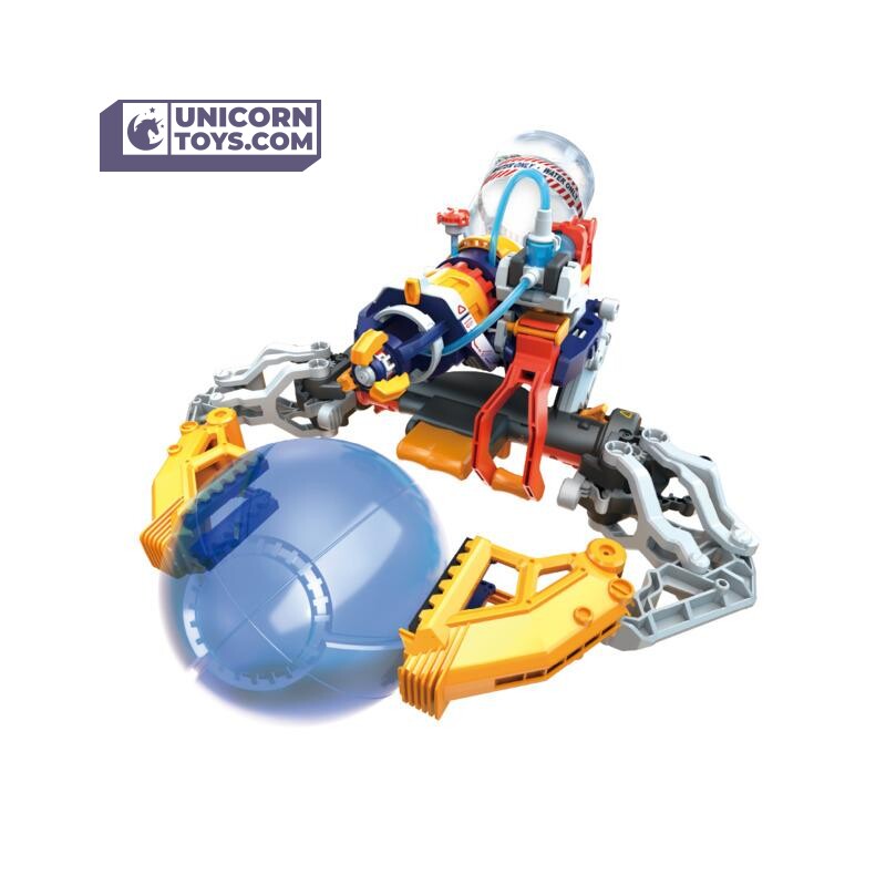 Mega Cyborg 5 Water Blaster Transformer | Hydraulic STEM Toy Educational Kit Age 10+