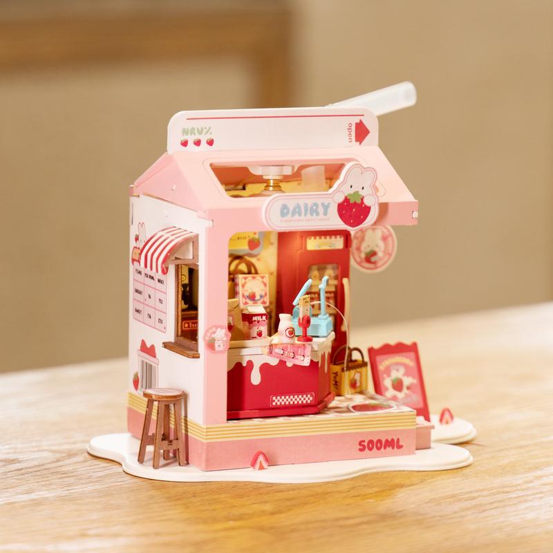 Robotime Rolife Taste Life(Kitchen) DIY Miniature Dollhouse DS015 freundlichen sold für Anfänger Geschenk Jugendliche Mädchen Frauen basteln