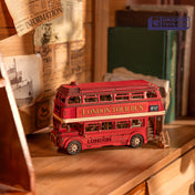 London Tour Bus | Rolife 3D Wooden Puzzle TGM02