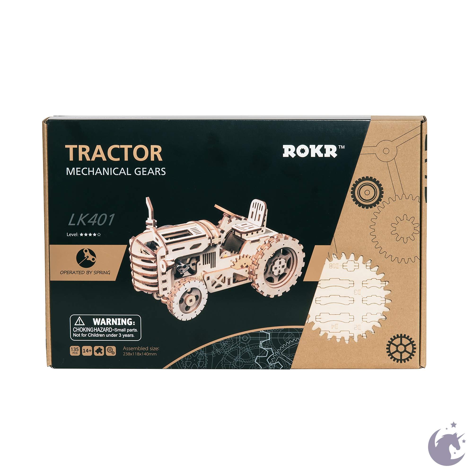 Wooden Toy Tractor  Built for play and handcrafted in Guatemala